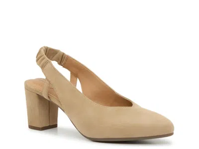 Hush Puppies Litny Pump In Neutral