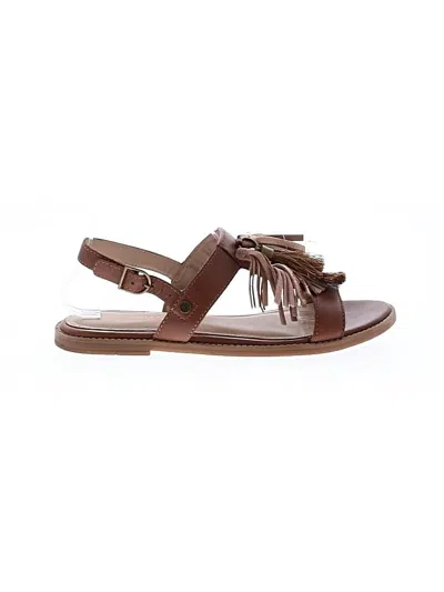 Pre-owned Hush Puppies Sandals In Brown