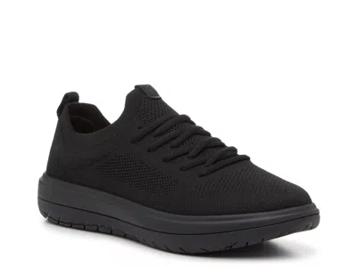 Hush Puppies Wide Width Beau Antislip Sneaker In Black