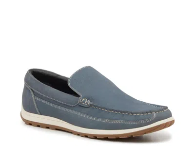 Hush Puppies Wide Width Emmet Loafer In Blue