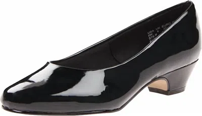 Hush Puppies Women's Angel Ii Pump In Black Patent