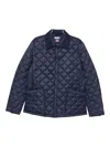 Husky Quilted Jacket In Blue