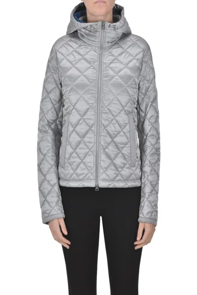 Husky Quilted Jacket In Silver