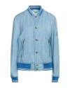 Husky Woman Jacket Azure Size 14 Polyamide, Polyurethane In Blue