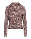 Husky Woman Jacket Dark Brown Size 6 Polyamide, Polyurethane In Brown
