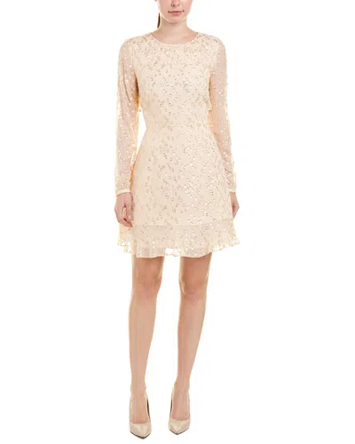 Hutch A-line Dress In Beige