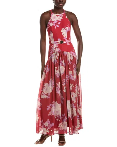 Hutch Abbey Maxi Dress In Animal Print
