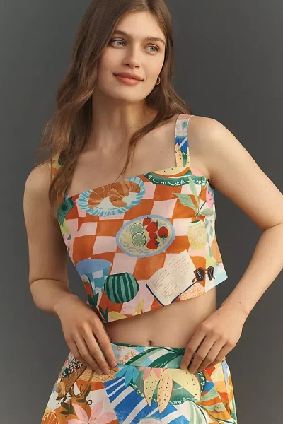 Hutch Adri Crop Top In Multi