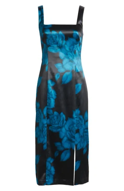 Hutch Angi Sheath Dress In Blue