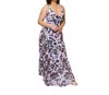 Hutch Plus Size Arden Long Dress In Multi