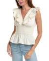 Hutch Aubin Top In White