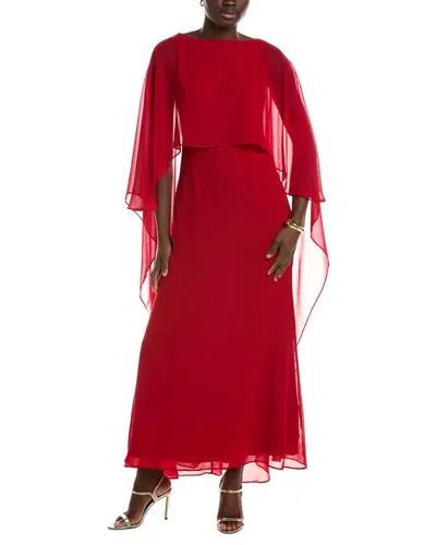 Hutch Avielle Maxi Dress In Red