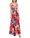 Hutch Ayla Maxi Dress In Pink