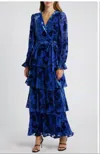 HUTCH BARDOT DRESS IN SILHOUETTE ROSES