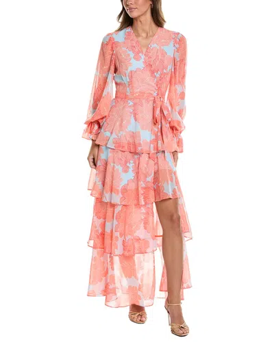 Hutch Bardot Maxi Dress In Brown