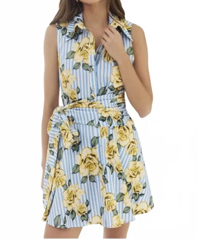 Hutch Biltmore Dress In Floral In Purple