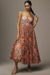 Hutch Smocked Tulle Gown In Multicolor