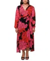 Hutch Plus Size Bridge Dress In Multi