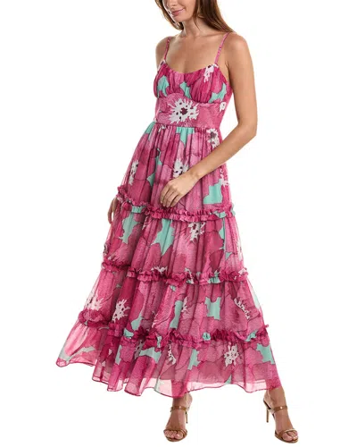 Hutch Caletta Maxi Dress In Pink