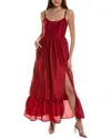 Shop Hutch Carmichael Maxi Dress In Red