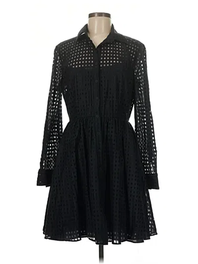 Pre-owned Hutch Casual Dress In Black