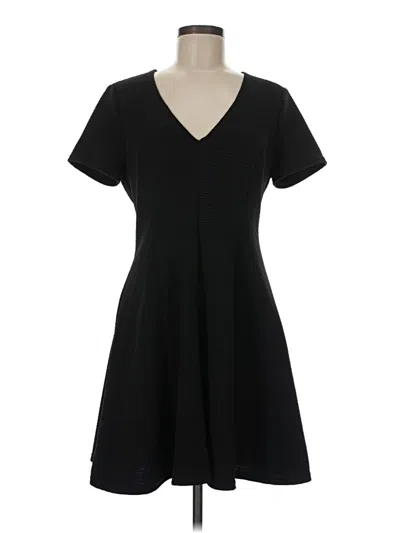 Pre-owned Hutch Casual Dress In Black