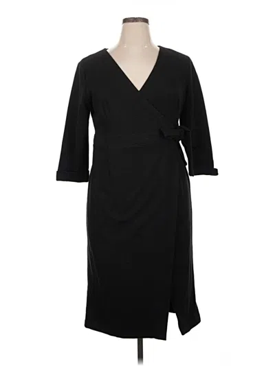 Pre-owned Hutch Casual Dress In Black