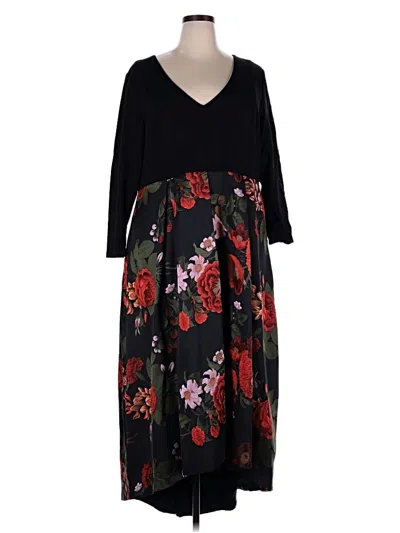 Pre-owned Hutch Casual Dress In Black
