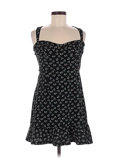 Pre-owned Hutch Casual Dress In Black