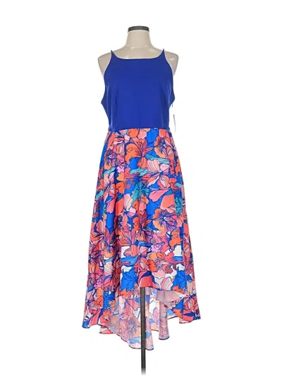 Pre-owned Hutch Casual Dress In Blue