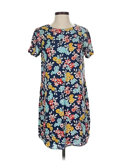 Pre-owned Hutch Casual Dress In Blue