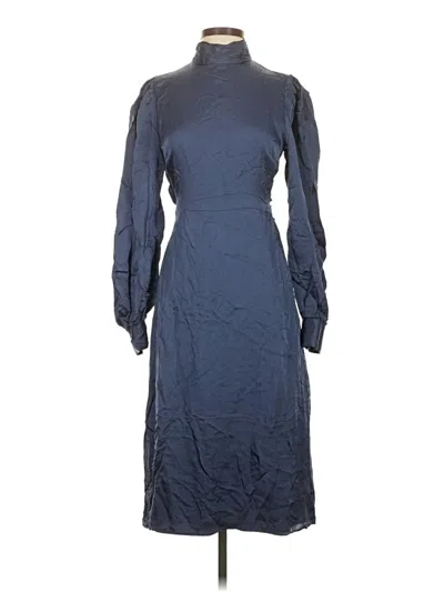 Pre-owned Hutch Casual Dress In Blue