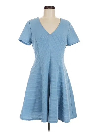 Pre-owned Hutch Casual Dress In Blue