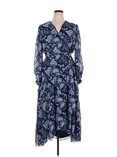 Pre-owned Hutch Casual Dress In Blue