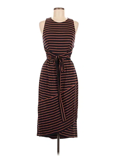 Pre-owned Hutch Casual Dress In Brown