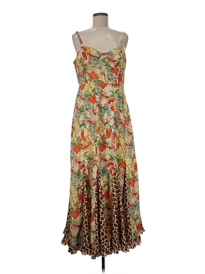 Pre-owned Hutch Casual Dress In Brown