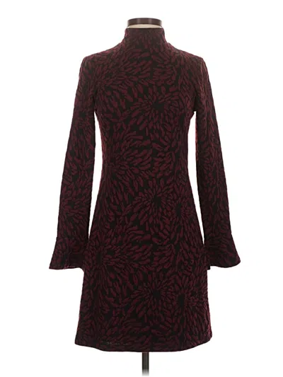 Pre-owned Hutch Casual Dress In Burgundy