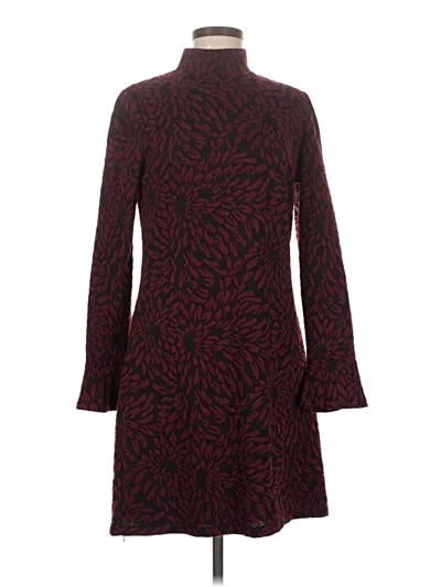 Pre-owned Hutch Casual Dress In Burgundy