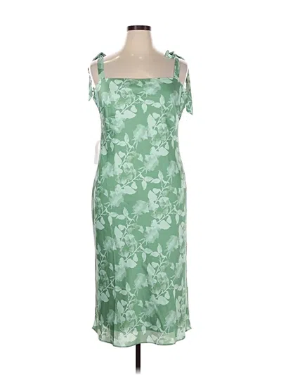 Pre-owned Hutch Casual Dress In Green