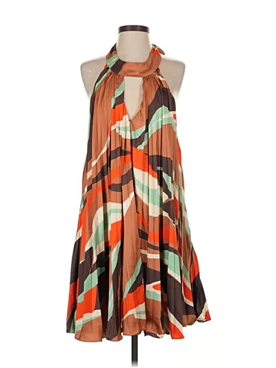 Hutch Casual Dress In Orange
