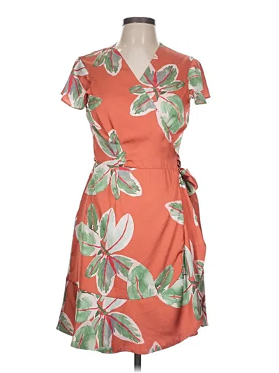 Pre-owned Hutch Casual Dress In Orange