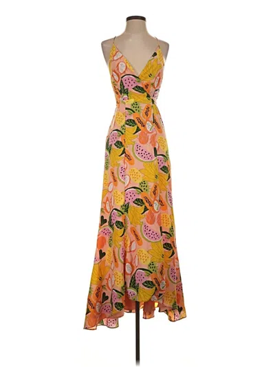 Pre-owned Hutch Casual Dress In Orange