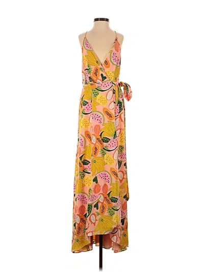 Pre-owned Hutch Casual Dress In Orange