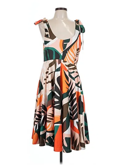 Pre-owned Hutch Casual Dress In Orange