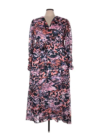 Pre-owned Hutch Casual Dress In Pink
