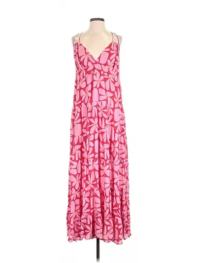 Pre-owned Hutch Casual Dress In Pink