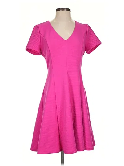 Pre-owned Hutch Casual Dress In Pink