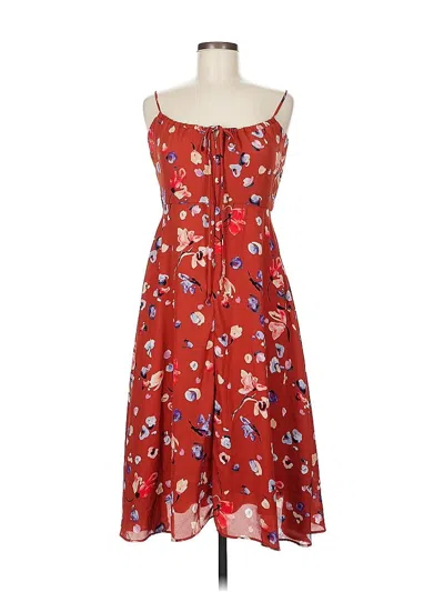 Pre-owned Hutch Casual Dress In Red