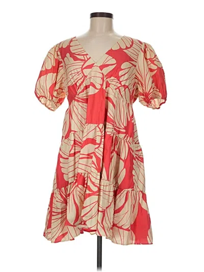 Pre-owned Hutch Casual Dress In Red
