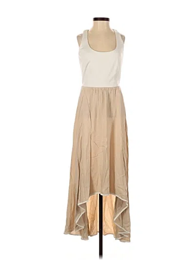 Pre-owned Hutch Casual Dress In Tan
